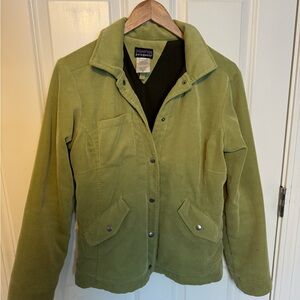 Patagonia Green Corduroy Jacket